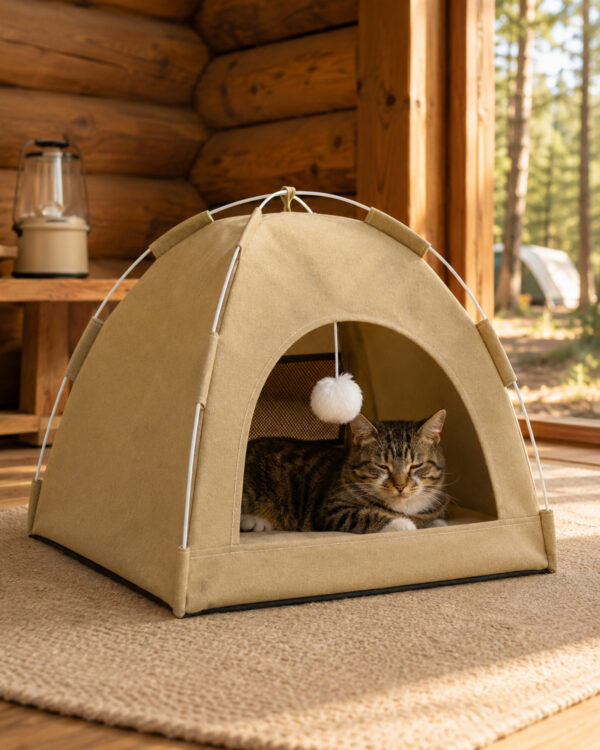 Camp Soft-Sided Cat Tent Nest