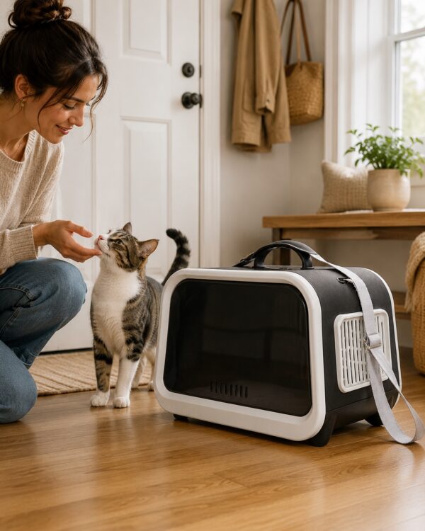 Everyday Castle-View Hard-Shell Pet Carrier