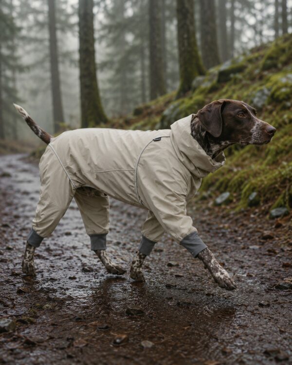 Trail Full-Cover Four-Leg Dog Raincoat