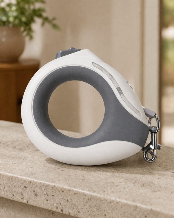 Everyday Ring-Handle LED Retractable Dog Leash