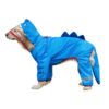 Trail Shark-Hood Large-Dog Rain Suit