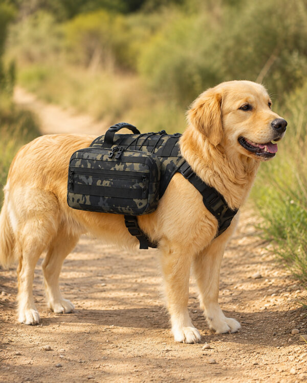 Trail Lift-Off Saddlebag Large-Dog Backpack Harness