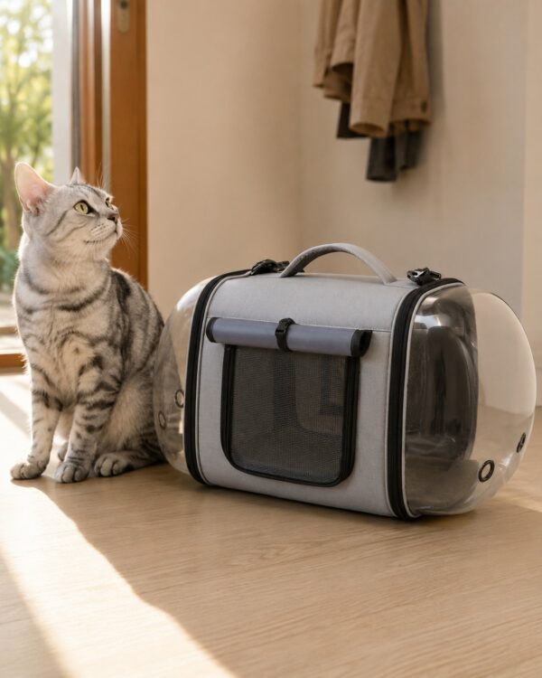 Everyday Roll-Shade Capsule Cat Carrier