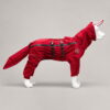 Trail Removable-Tail Large-Dog Rain Suit