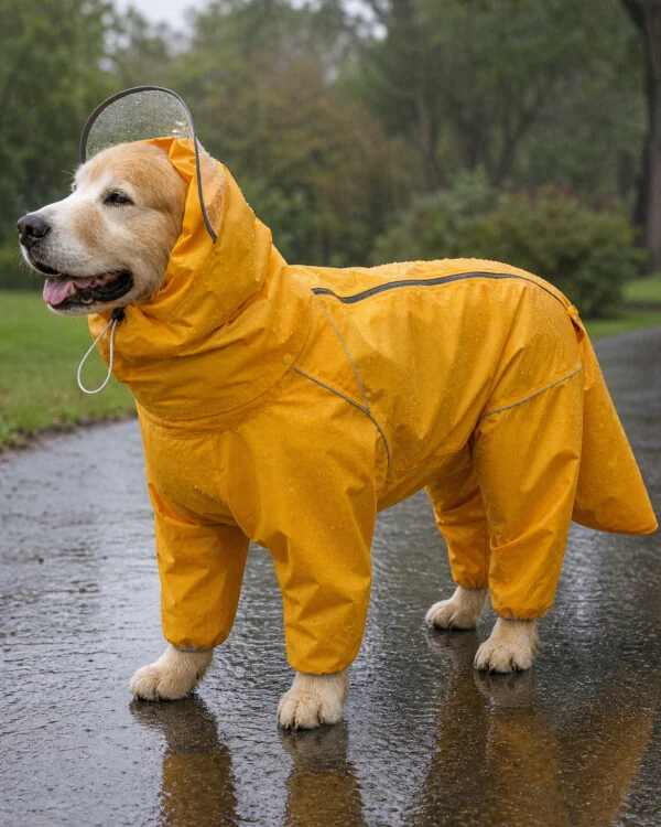 Trail Boy-or-Girl Cut Large-Dog Rain Suit