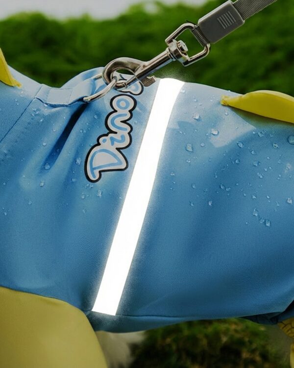 Everyday Dino-Hood Four-Leg Dog Rain Suit