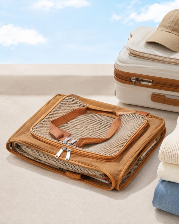 Sky Double-Expand Mesh Pet Travel Carrier