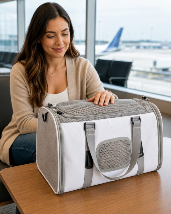 Sky Soft-Sided Mesh Pet Carrier