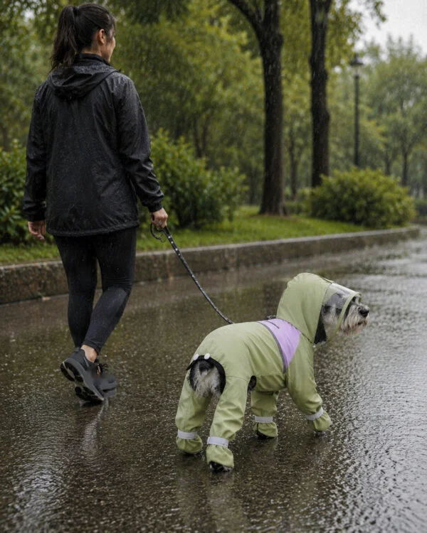 Trail Clear-Visor Full-Cover Dog Rain Suit
