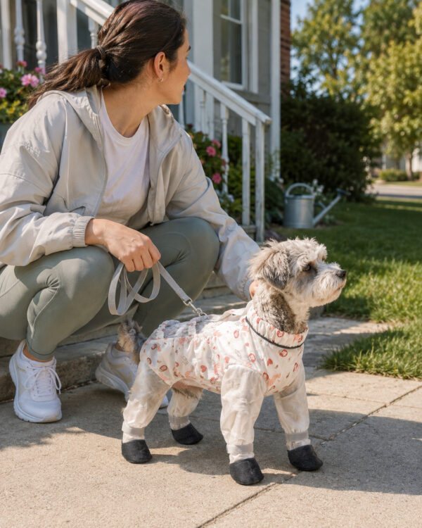 Everyday Paw-Cover Four-Leg Dog Dust Suit