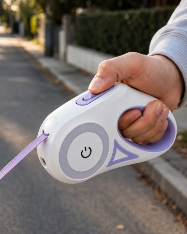 Everyday Touch-Light Retractable Dog Leash