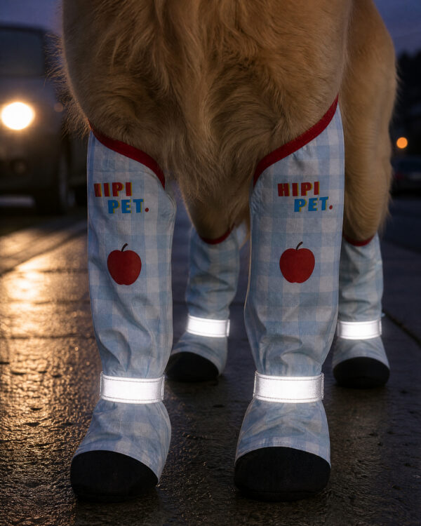 Everyday Suspender-Held Dog Leg-and-Paw Suit
