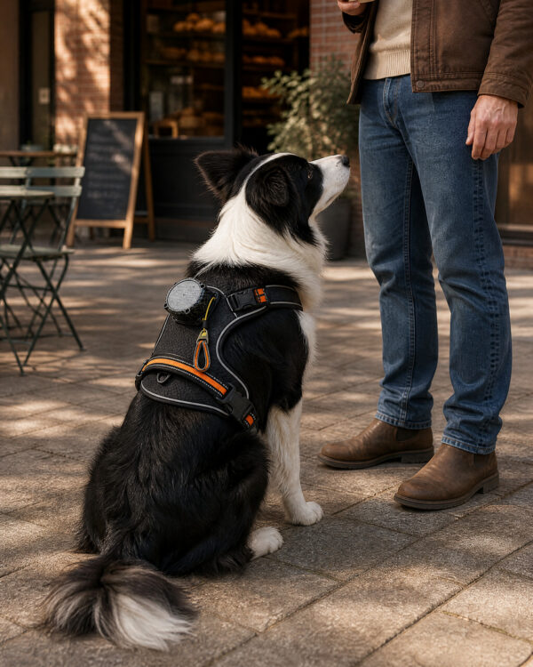 Trail Retractable-Leash Dog Harness