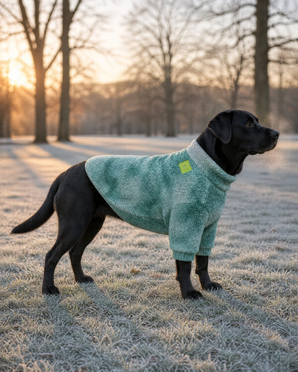 Everyday Leash-Port Large-Dog Sherpa Coat