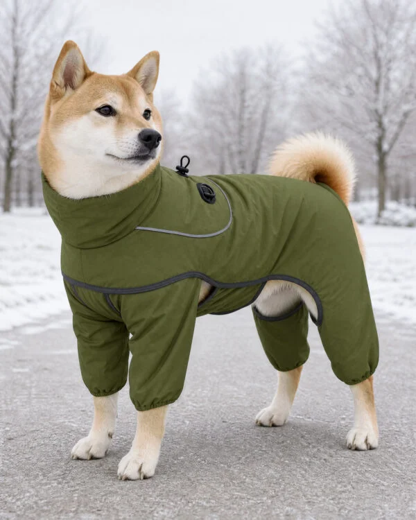 Trail Fleece-Lined Four-Leg Dog Snowsuit